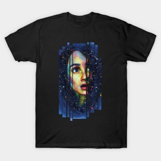 Design art face girl T-Shirt